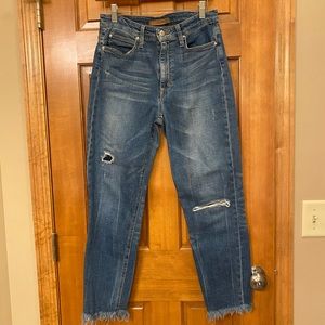 JOES JEANS HIGH RISE SKINNY CROP- The Charlie